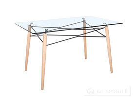 Стол обеденный "Эверест Glass"