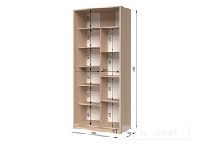 Шкаф-купе двухдверный "E-Line" ШК.1.2 900 мм