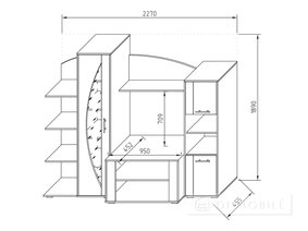 Mobilier living „Madera”