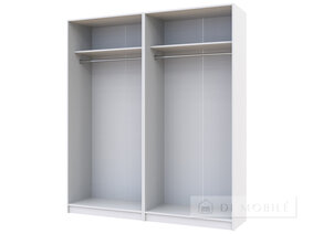 Set de dulapuri pentru haine "Promo" 2 + 2 chipboard