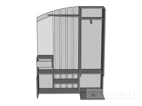 Mobilier pentru hol „Carolina”