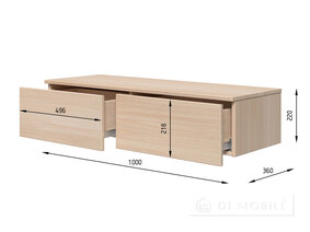 Tabel toaleta TS2 fatada MDF