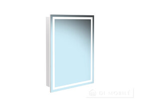 Dulap oglindă pentru baie cu LED-lit "Semn"