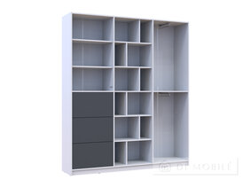 Шкаф распашный с ящиками "Морган"