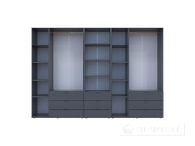 Dulap pentru haine "Gelar" 3 + 3DSP cu cutie creion