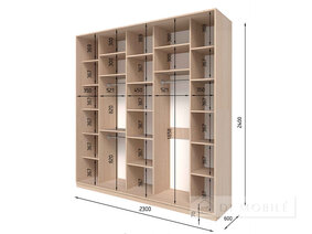 Dulap "E-Line" ShK 4.2 2200 mm
