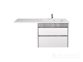 Подвесная тумба с крылом "Polo Loft 80-U ADAM 140"