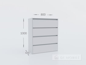 Комод К 1000/800/4Ш "Идея"