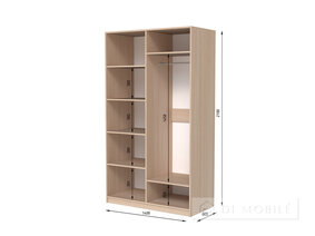 Cabinet pliant "Shr-4" 1400 mm (cu frezare Plashe Gross)