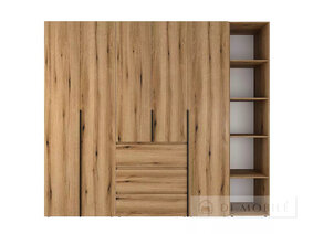 Шкаф распашный комбинированный №14 "Light"