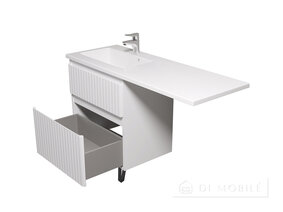 Banc suspendat deasupra mașinii de spălat cu suporturi "Fluffy 60-U"