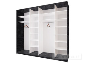 Garderoba "Premiu" 2700 mm cu 4 uşi