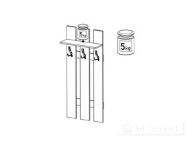 Вешалка 600 "Мелани"