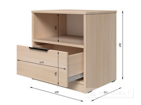 Тумба прикроватная ТП4