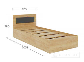 Кровать односпальная "Viva | Вива"