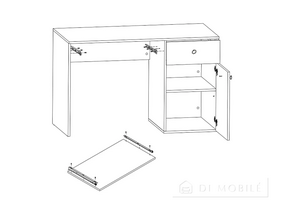 Стол письменный BIU120 "Симпл"