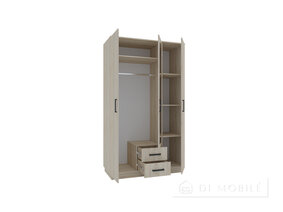 Шкаф 3Д 2Ш "Симпл"