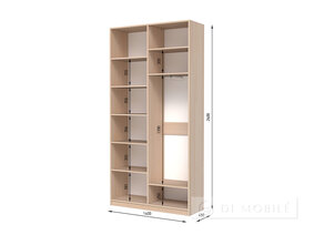 Cabinet pliant "Shr-4" 1400 mm (cu frezare Plashe Gross)