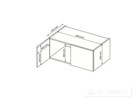Cabinet plutitor 2 2 2 - seria H