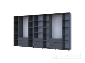 Dulap pentru haine "Gelar" 4 + 4 DSP cu cutie de creioane
