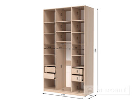 Cabinet pliant "SHR-6 ASH" 1400 mm