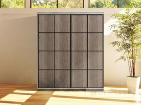 Garderoba "Alto / Alto" cu fatade Lines 1800W