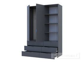 Шкаф для одежды "Гелар" 2ДСП с пеналом