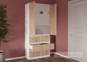 Распашной шкаф "Смузи" 11-800