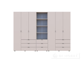 Dulap pentru haine "Gelar" 3 + 3DSP cu cutie creion