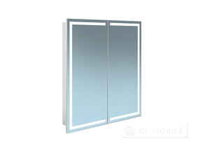 Dulap oglindă pentru baie cu LED-lit "Semn"