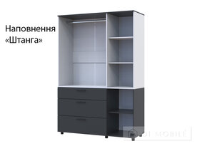 Шкаф распашный "Торн" 3 ДСП/3Ш