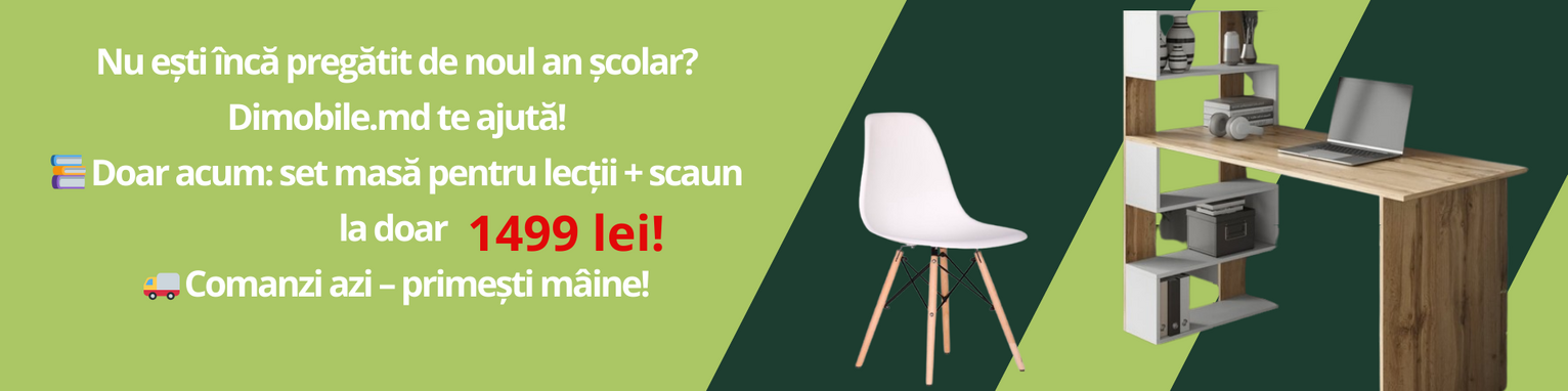 Set- Masă de birou, scaun