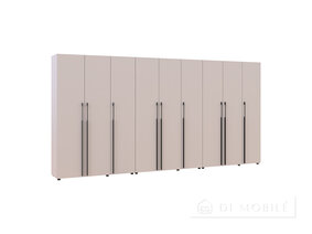 Dulap pentru haine cu rafturi si sertare "Casper" 3 + 3 + 3 DSP