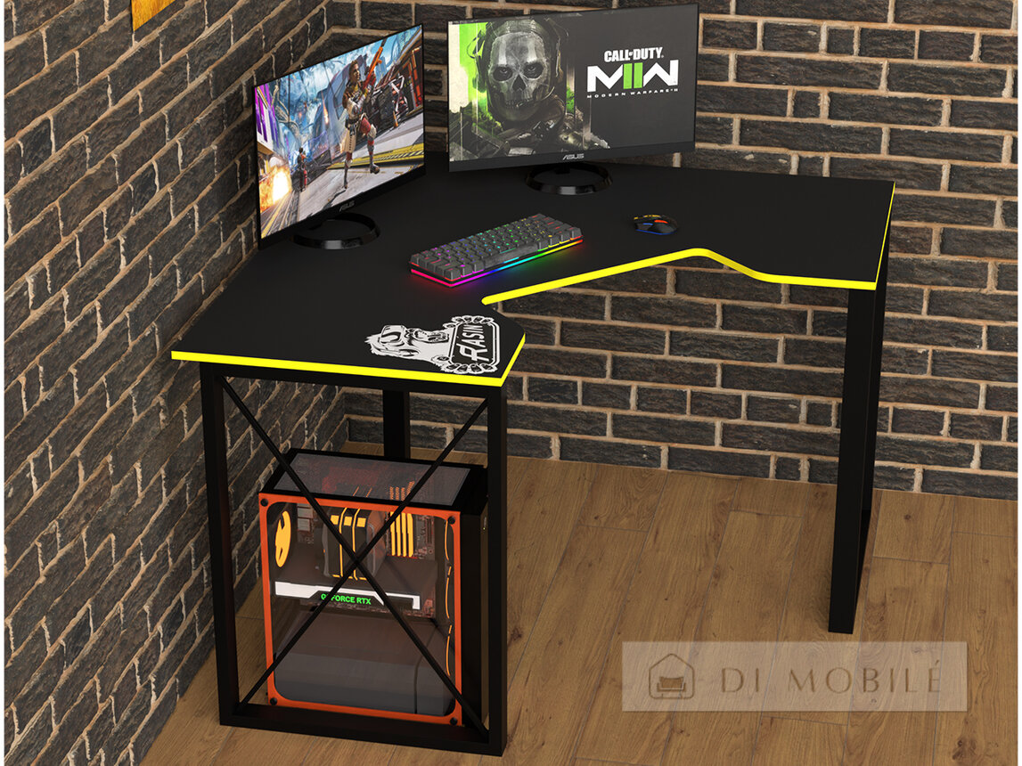 Masă de gaming „Rasin Loft-20”